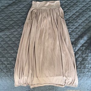 Garnet Hill maxi skirt size small